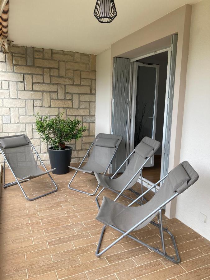 Les Palmiers Apartment Saint-Cyr-sur-Mer Bagian luar foto