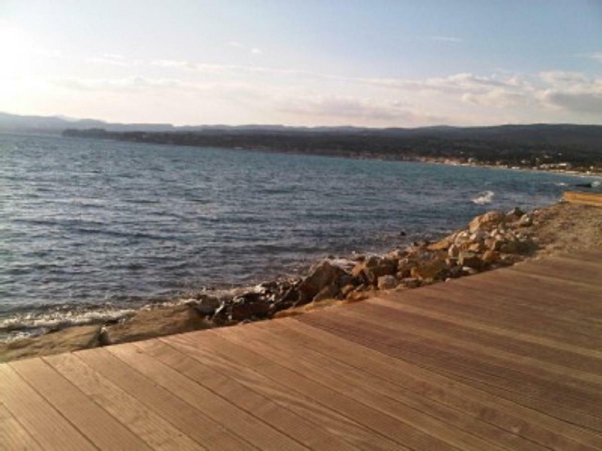 Les Palmiers Apartment Saint-Cyr-sur-Mer Bagian luar foto